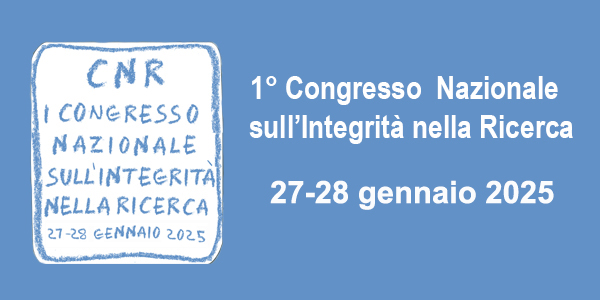 Locandina congresso nazionale sull'integrità della ricerca